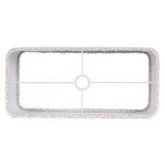 Lampenkap Marly lovely cream rectangle large - Richmond Interiors