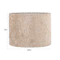 Lampshade Emily lovely beige 40Ø - Richmond Interiors
