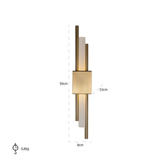 Wandlamp Mylas gold (Gold) - Richmond Interiors