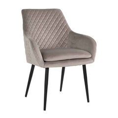 Chair Chrissy khaki velvet (Quartz Khaki 903) - Richmond Interiors