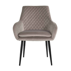 Chair Chrissy khaki velvet (Quartz Khaki 903) - Richmond Interiors