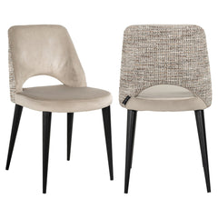 Esszimmerstuhl Tabitha trendy nature fire retardant (Set of 2) - Richmond Interiors