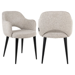 Esszimmerstuhl Giovanna natural fancy fire retardant - Richmond Interiors