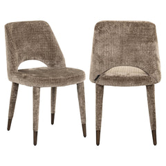 Eetkamerstoel Cecilia niagara stone fire retardant (Set of 2) - Richmond Interiors