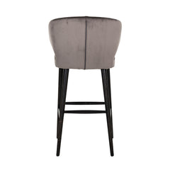 Bar stool Indigo stone velvet (Quartz Stone 101) - Richmond Interiors