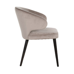 Chair Indigo khaki velvet (Quartz Khaki 903) - Richmond Interiors