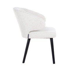 Chair Indigo white bouclé (Copenhagen 900 Bouclé White) - Richmond Interiors