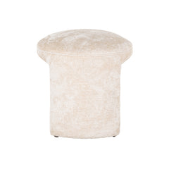 Hocker Fargo  white chenille (Bergen 900 white chenille) - Richmond Interiors