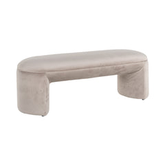 Bench Fargo khaki velvet (Quartz Khaki 903) - Richmond Interiors