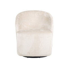 Draaifauteuil Sofia white chenille (Bergen 900 white chenille) - Richmond Interiors