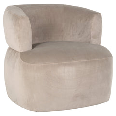 Fauteuil Donna khaki velvet (Quartz Khaki 903) - Richmond Interiors