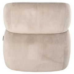 Fauteuil Donna khaki velvet (Quartz Khaki 903) - Richmond Interiors