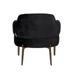 Fauteuil Venus antraciet velvet fire retardant (FR-Quartz 801 Antraciet) - Richmond Interiors