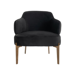 Fauteuil Venus antraciet velvet fire retardant (FR-Quartz 801 Antraciet) - Richmond Interiors