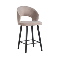 Counter stool Savoy khaki velvet (Quartz Khaki 903) - Richmond Interiors