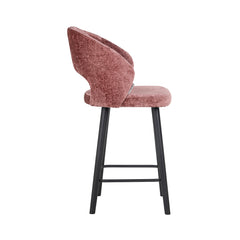 Counter stool Savoy rose chenille (Bergen 705 rose chenille) - Richmond Interiors