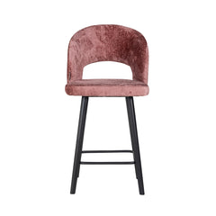 Counter stool Savoy rose chenille (Bergen 705 rose chenille) - Richmond Interiors