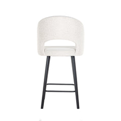 Counter stool Savoy white bouclé (Copenhagen 900 Bouclé White) - Richmond Interiors