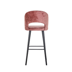 Bar stool Savoy rose chenille (Bergen 705 rose chenille) - Richmond Interiors