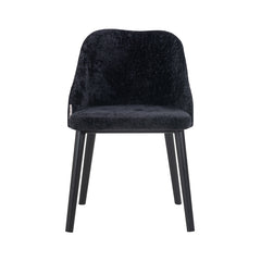 Stoel Twiggy black chenille (Bergen 809 black chenille) - Richmond Interiors