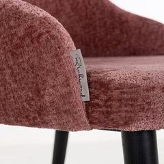 Stoel Twiggy rose chenille (Bergen 705 rose chenille) - Richmond Interiors