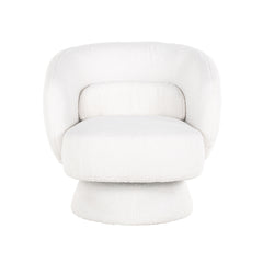 Drehstuhl Senna White Furry (Himalaya 900 white furry) - Richmond Interiors