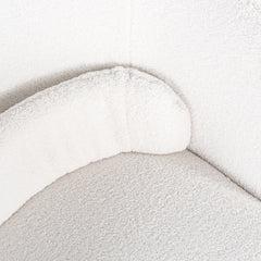 Drehstuhl Senna White Furry (Himalaya 900 white furry) - Richmond Interiors