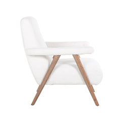 Fauteuil Bono white furry fire retardant (Himalaya 900 white furry) - Richmond Interiors