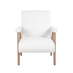 Fauteuil Bono white furry fire retardant (Himalaya 900 white furry) - Richmond Interiors