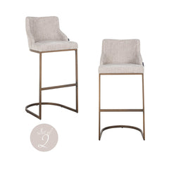 Bar stool Bolton natural renegade (Set of 2) - Richmond Interiors
