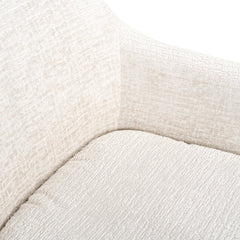 Dining chair Lisonne cream fusion swivel - Richmond Interiors