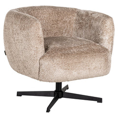 Drehbarer Easy Chair Estelle (Sheep 01 nature) - Richmond Interiors