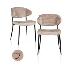 Esszimmerstuhl Bea sheep natural (Set of 2) - Richmond Interiors