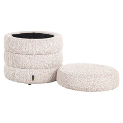 Pouffe & Footstool Adele lovely cream - Richmond Interiors