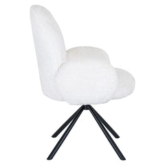 Draaifauteuil Jolie white sheep (Sheep 02 white) - Richmond Interiors