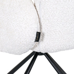 Draaifauteuil Jolie white sheep (Sheep 02 white) - Richmond Interiors