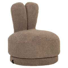 Lounge chair Bunny taupe swivel kids - Richmond Interiors