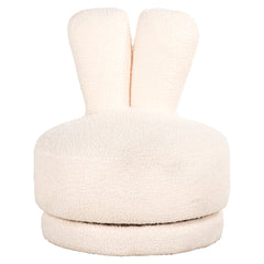 Kindersessel Bunny white teddy (Teddy 14 White) - Richmond Interiors