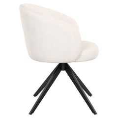 Draaifauteuil Olivia ecru miami (Miami 102 Ecru) - Richmond Interiors