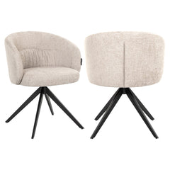 Esszimmerstuhl Olivia natural miami swivel - Richmond Interiors