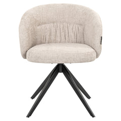 Draaifauteuil Olivia natural miami (Miami 01 Natural) - Richmond Interiors