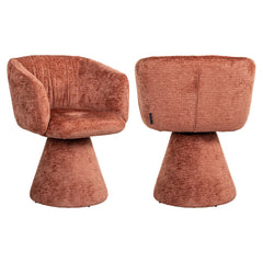 Eetkamerstoel Madeline blush fusion swivel - Richmond Interiors