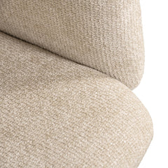 Dining chair Madeline cream unicorn swivel - Richmond Interiors