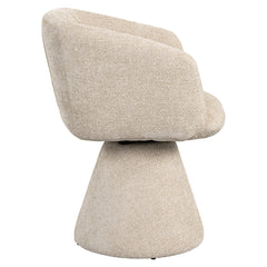 Draaifauteuil Madeline cream unicorn (Unicorn 11 cream) - Richmond Interiors