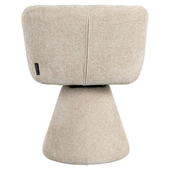 Draaifauteuil Madeline cream unicorn (Unicorn 11 cream) - Richmond Interiors