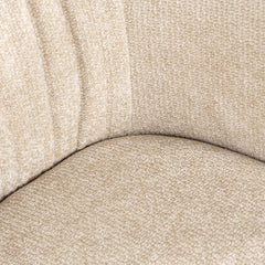 Draaifauteuil Madeline cream unicorn (Unicorn 11 cream) - Richmond Interiors