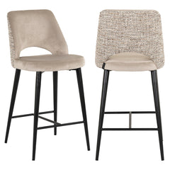 Thekenstuhl Tabitha trendy nature fire retardant - Richmond Interiors