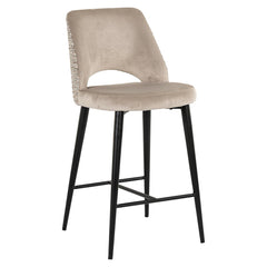 Counter stool Tabitha trendy nature fire retardant - Richmond Interiors