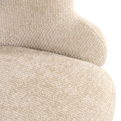 Draaifauteuil Kayla cream unicorn (Unicorn 11 cream) - Richmond Interiors