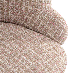 Draaifauteuil Kayla trendy rose (Be trendy 1673 rose) - Richmond Interiors